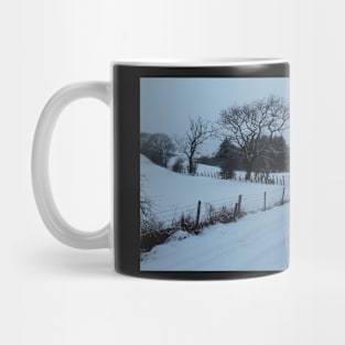 East Mains Castle In Winter, East Kilbride Mug